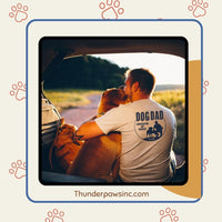 Tee-Shirt Unisex, Grey, Dog Dad