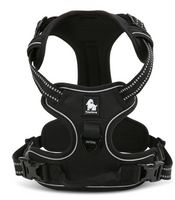 Padded reflective dog harness