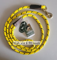 British Style Snap Rope Leash, 6 Feet Long