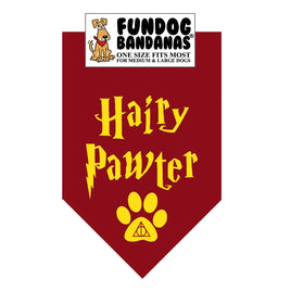 Bandana for Dogs "Hairy Pawter"