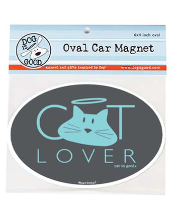 Car Magnet that says Cat Lover