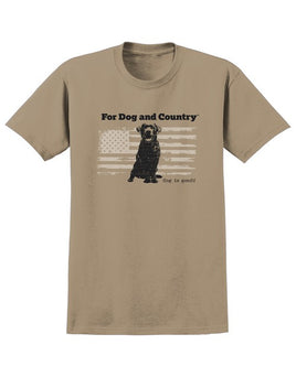 T-Shirt Unisex,  For Dog and Country