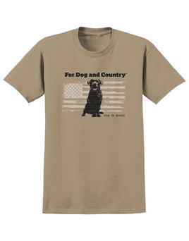 Tee-Shirt Unisex,  For Dog and Country