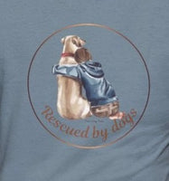 Unisex Tee, Rescued by Dogs