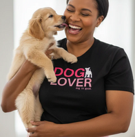 Tee Shirt, Short Sleeve Dog Lover Puppy Heart