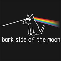 Tee-Shirt Unisex, Black, Bark Side of the Moon