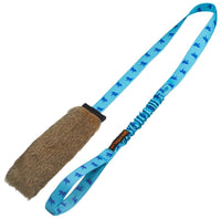 Rabbit Skin Squeaker Bungee Chaser Tug Toy