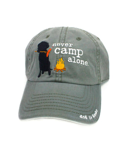 Hat, Grey, Never Camp Alone