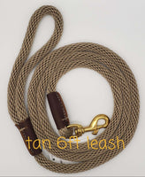 6 ft double braided leash for your dog