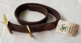 Dark brown dog collar